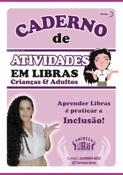 Cover Caderno De Atividades Em Libras (eBook, PDF)