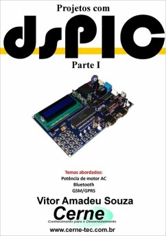Cover Projetos Com Dspic Parte I (eBook, PDF)