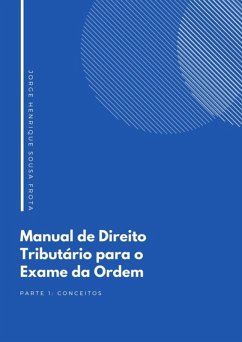 Cover Manual De Direito Tributário Para O Exame Da Ordem (eBook, PDF)