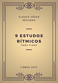 Cover 9 Estudos Rítmicos Para Piano (eBook, PDF)