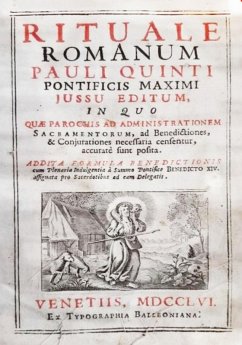 Rituale Romanum (eBook, PDF) - Maximi, Pauli V Pontificis