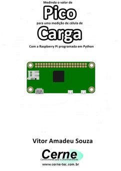 Medindo O Valor De Pico Para Uma Medição De Célula De Carga Com A Raspberry Pi Programada Em Python (eBook, PDF) - Souza, Vitor Amadeu