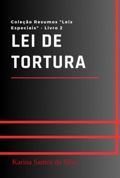 Cover Lei De Tortura (eBook, PDF)
