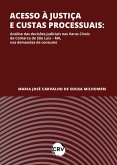 Acesso à justiça e custas processuais (eBook, ePUB)