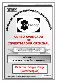 Cover Curso Avançado De Investigador Criminal (eBook, PDF)