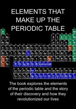 Cover Elements That Make Up The Periodic Table (eBook, ePUB)