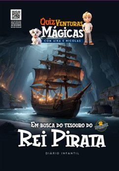 Cover Diário Infantil - Em Busca Do Tesouro Do Rei Pirata (eBook, PDF)