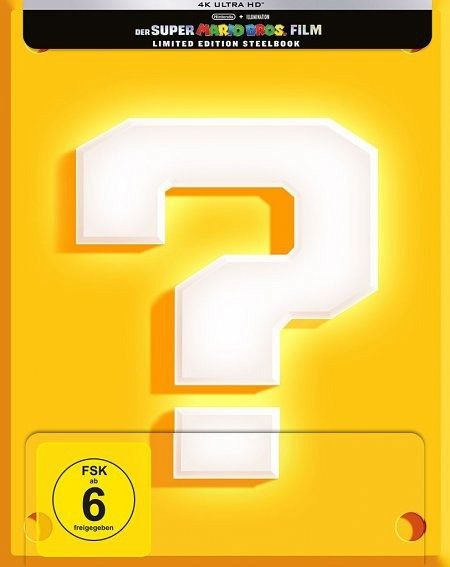 Der Super Mario Bros. Film 4K Ultra HD Blu-ray / Limited Steelbook