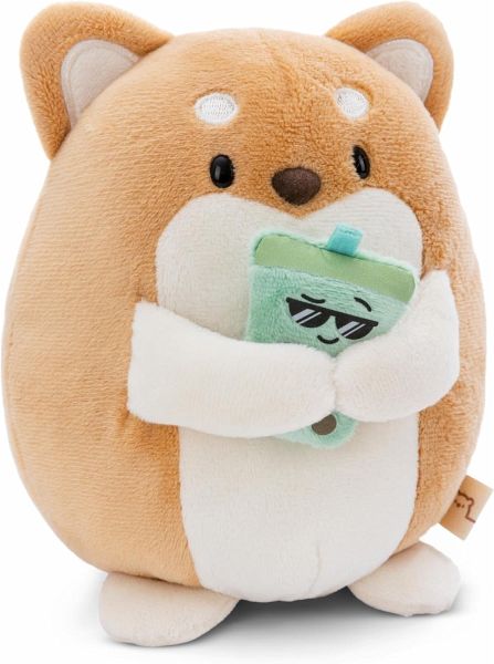 Kuscheltier mymochi Hund Hiro 27cm mit Bubble Tea Kuscheltier mymochi Hund Hiro 27cm mit Bubble Tea