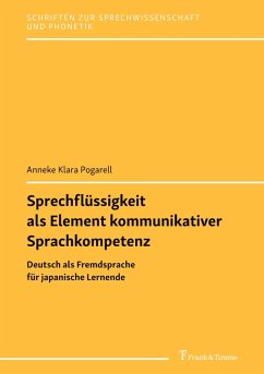 Cover Sprechflüssigkeit als Element kommunikativer Sprachkompetenz