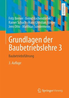Cover Grundlagen der Baubetriebslehre 3