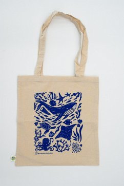 Baumwolltasche Artwork Ozean