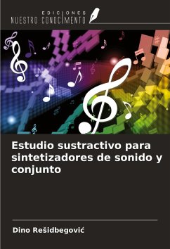 Cover Estudio sustractivo para sintetizadores de sonido y conjunto