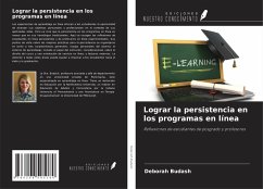 Lograr la persistencia en los programas en línea - Budash, Deborah