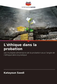 Cover L'éthique dans la probation