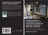 Implementación e investigación de un sistema de gestión de pacientes eficiente - Atención sanitaria