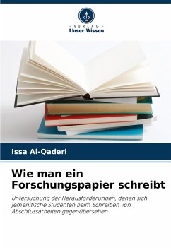 Wie man ein Forschungspapier schreibt - Al-Qaderi, Issa