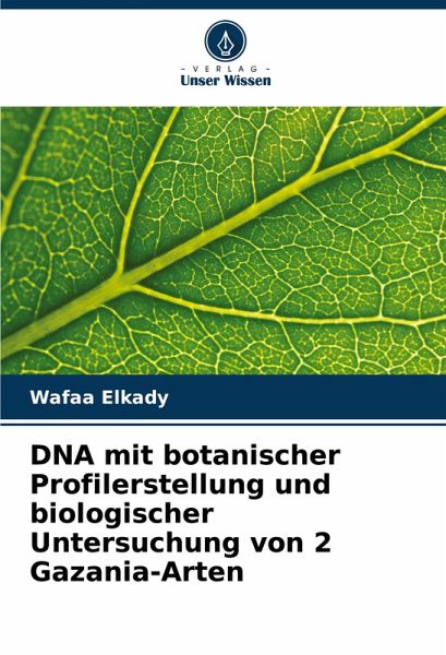 DNA mit botanischer Profilerstellung und biologischer Untersuchung von 2 Gazania-Arten