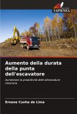 Aumento della durata della punta dell'escavatore