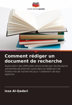 Comment rédiger un document de recherche - Al-Qaderi, Issa