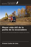Mayor vida útil de la punta de la excavadora