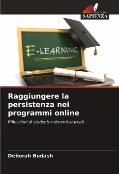 Raggiungere la persistenza nei programmi online - Budash, Deborah