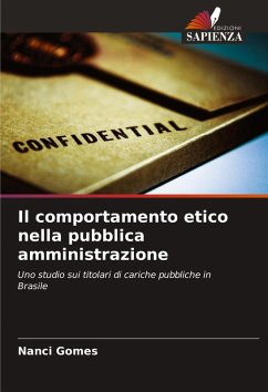 Cover Il comportamento etico nella pubblica amministrazione