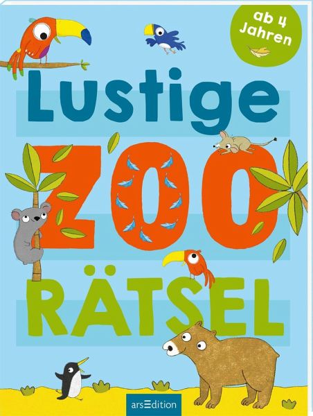 Lustige Zoo-Rätsel   (Restauflage)