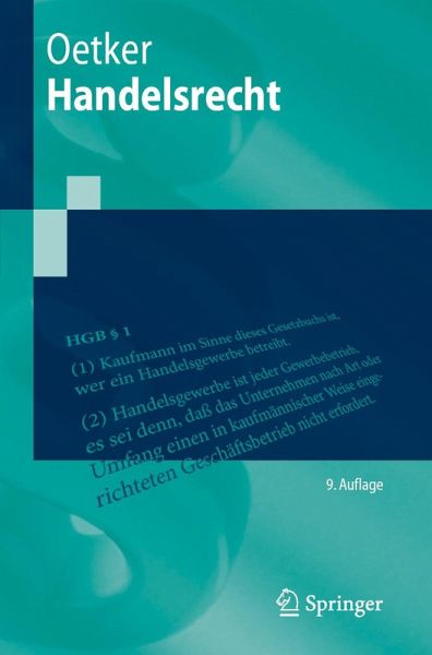Handelsrecht (eBook, PDF)