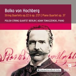 Hochberg: Streichquartette Op. 22 & Op. 27/Klavier Cover Hochberg: Streichquartette Op. 22 & Op. 27/Klavier