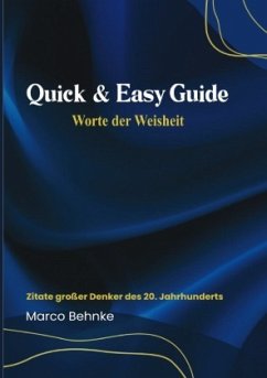 Quick & Easy Guide Worte der Weisheit Cover Quick & Easy Guide Worte der Weisheit