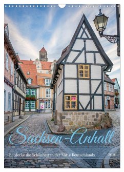 Cover Sachsen-Anhalt - Entdecke die Schönheit in der Mitte Deutschlands (Wandkalender 2026 DIN A3 hoch), CALVENDO Monatskalender