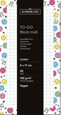 Cover To-do Block midi Smile
