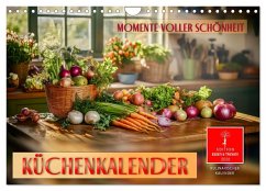 Cover Küchenkalender - Momente voller Schönheit (Wandkalender 2026 DIN A4 quer), CALVENDO Monatskalender