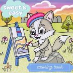 sweet and easy coloring book - Farbträumerei