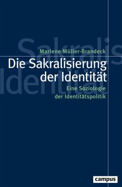 Cover Die Sakralisierung der Identität (eBook, PDF)