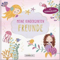 Kindergarten Freundebuch Meerjungfrau