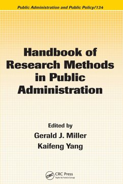 Handbook of Research Methods in Public Administration (eBook, ePUB) - Brandler, Sondra; Roman, Camille P.