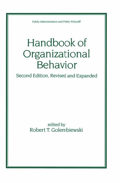 Handbook of Organizational Behavior, Revised and Expanded (eBook, ePUB)