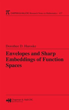 Envelopes and Sharp Embeddings of Function Spaces (eBook, ePUB) - Haroske, Dorothee D.