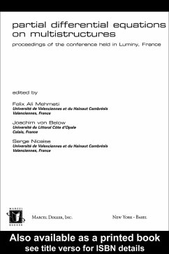 Cover Partial Differential Equations On Multistructures (eBook, ePUB)