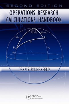 Operations Research Calculations Handbook (eBook, ePUB) - Blumenfeld, Dennis