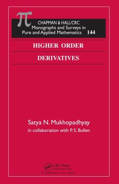 Cover Higher Order Derivatives (eBook, ePUB)
