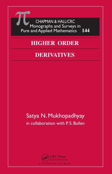 Higher Order Derivatives (eBook, ePUB) Higher Order Derivatives (eBook, ePUB)