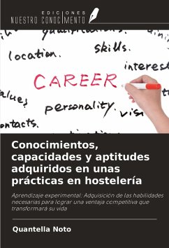 Cover Conocimientos, capacidades y aptitudes adquiridos en unas prácticas en hostelería