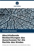 Abschließende Beobachtungen des Ausschusses für die Rechte des Kindes