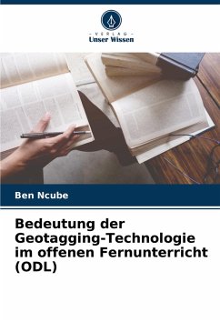Cover Bedeutung der Geotagging-Technologie im offenen Fernunterricht (ODL)