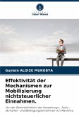 Effektivität der Mechanismen zur Mobilisierung nichtsteuerlicher Einnahmen. Effektivität der Mechanismen zur Mobilisierung nichtsteuerlicher Einnahmen.