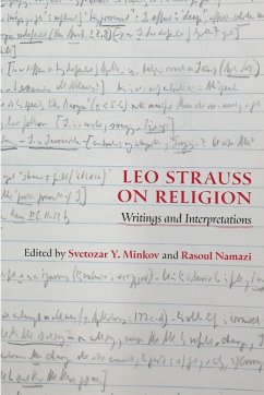 Cover Leo Strauss on Religion