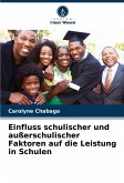 Einfluss schulischer und außerschulischer Faktoren auf die Leistung in Schulen Einfluss schulischer und außerschulischer Faktoren auf die Leistung in Schulen